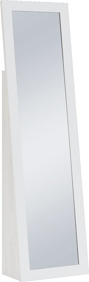Зеркало напольное «Амели» Дуб Харбор/Белый глянец