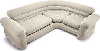 Надувной диван Intex 257х203х76 см ''Corner Sofa'' угловой