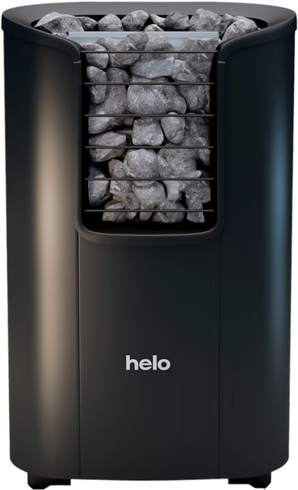 Электрическая печь 9 кВт Helo ROXX 90 BWT ELITE (9,0 кВт, п/у ELITE в комплекте, цвет серый графит)