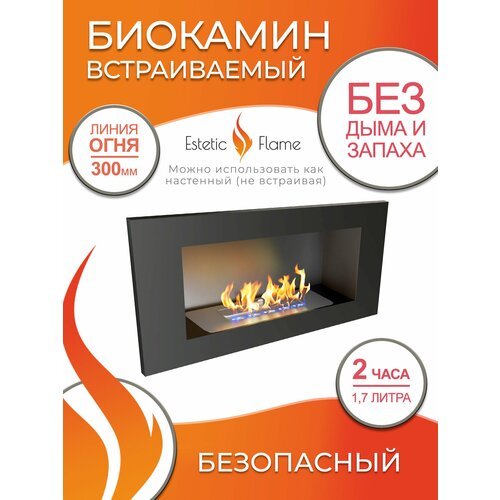 Биокамин Estetic Flame Etude 900 для дома и квартиры