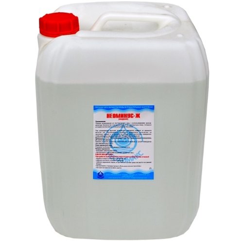 Жидкий pH минус для бассейна Неохимакс Неоминус-Ж 30 л (39 кг)