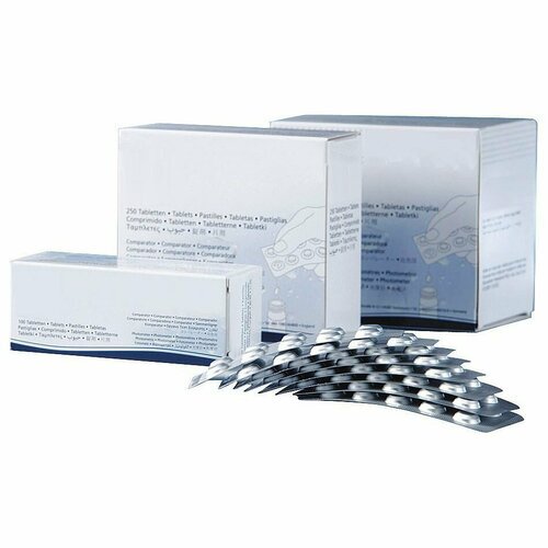 Таблетки для фотометров DPD3, (анализ: общий хлор, диоксид хлора, озон), 10 шт. Lovibond