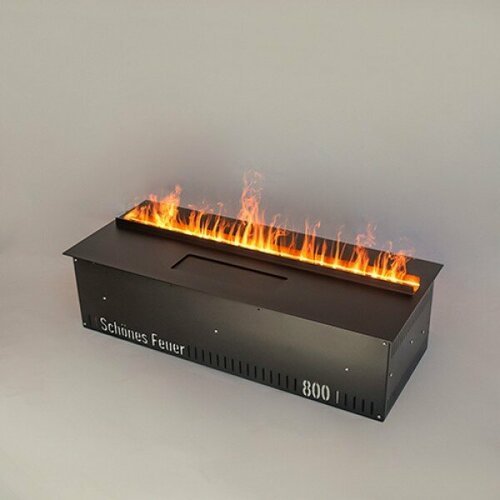 Очаг для электрокамина Schones Feuer 3D FireLine 800 Steel (BASE)