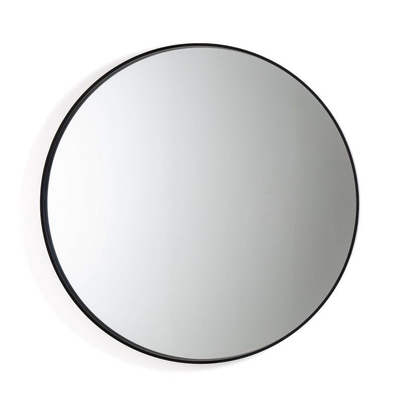 Зеркало LaRedoute Зеркало Круглое 120 см Alaria единый размер черный