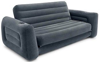 Надувной диван-трансформер Intex 203х224х66 см