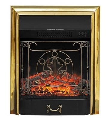 Классический очаг 2D InterFlame Majestic FX M Brass/Black