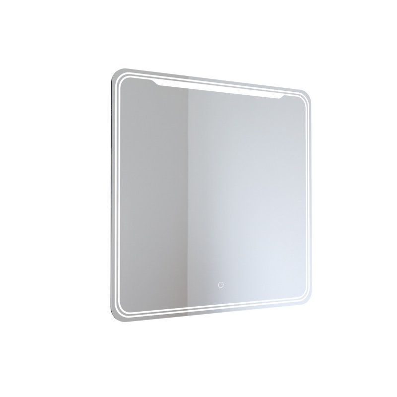 Зеркало ВИКТОРИЯ 800*800 (ШВ) сенсорный выкл, светодиодная подсветка
