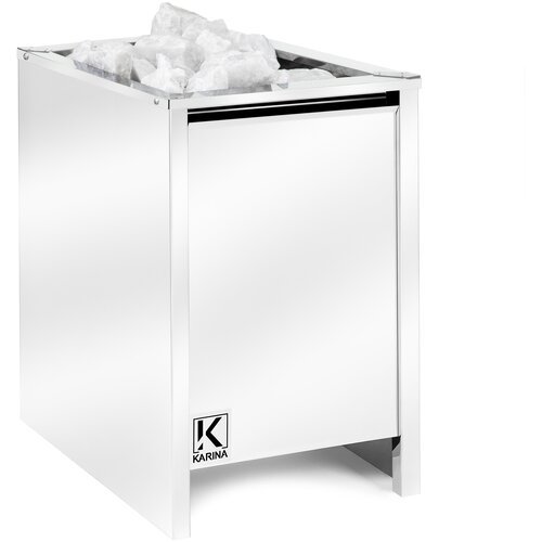 Электрическая банная печь Karina Classic 18 18 кВт 44 см 75.5 см 44 см серебристый 30 м³