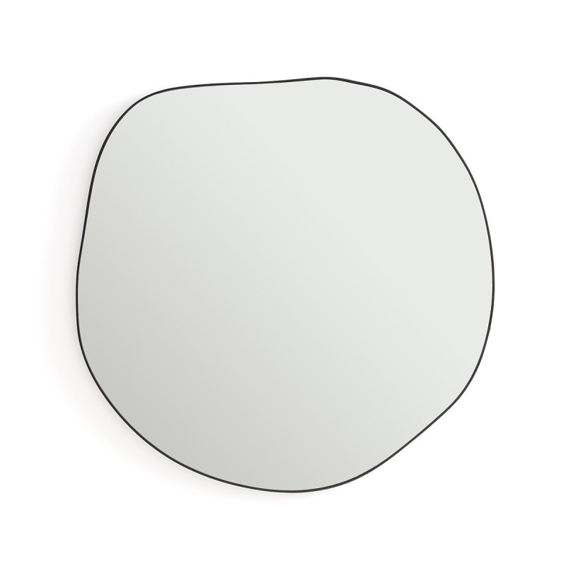 Зеркало LaRedoute Зеркало Органичной формы размер M Ornica единый размер черный