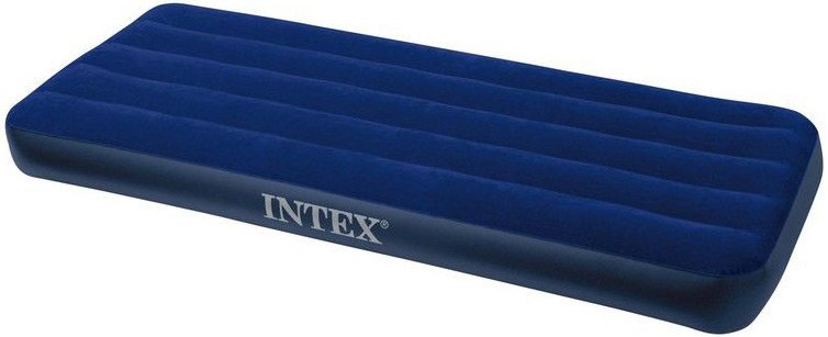 Надувной матрас Intex Classic Downy Airbed Fiber-Tech, 76х191х25 64756