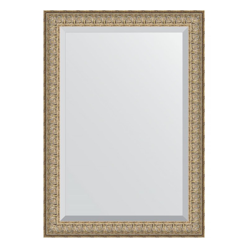 Зеркало с фацетом в багетной раме Evoform медный эльдорадо 73 мм 74х104 см