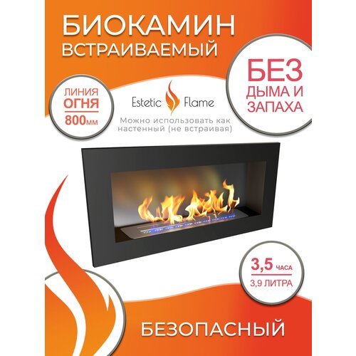 Биокамин Estetic Flame Etude 1500 для дома и квартиры