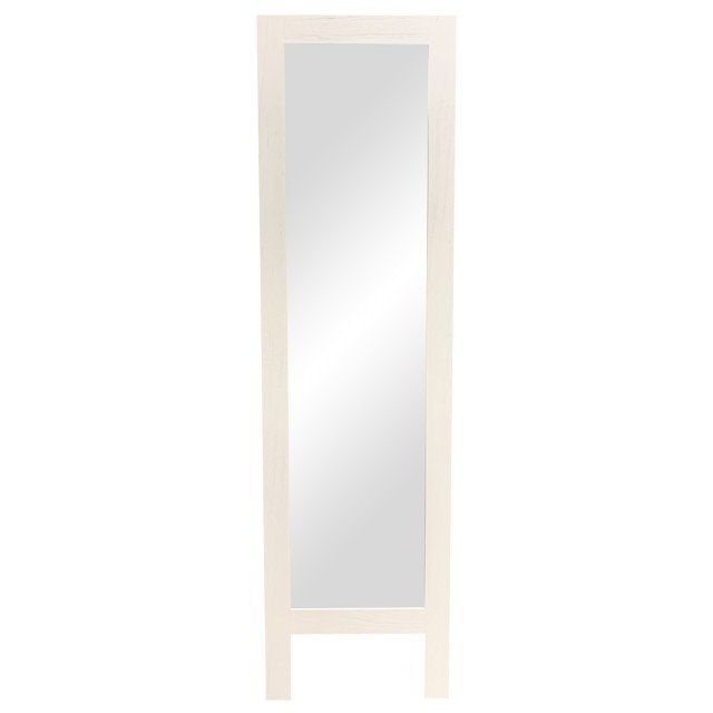 зеркало BEKKET 420х1500мм напольное в деревянной раме белый