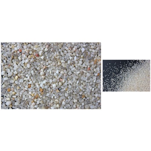 Кварцевый песок для фильтров бассейна (ГОСТ Р 51641-2000, фр. 0,8-2,0 мм), 5 кг