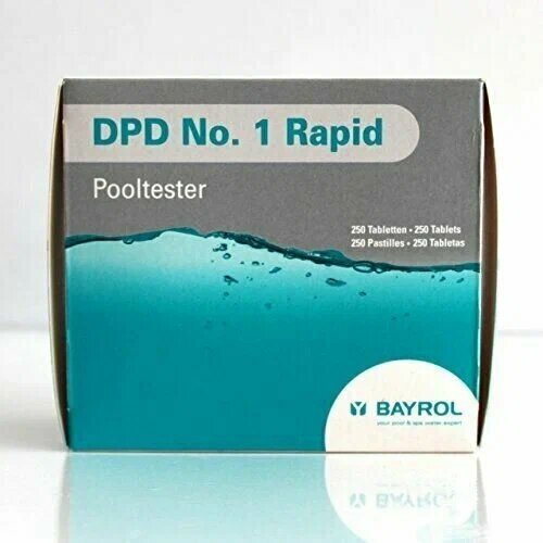 Таблетки DPD №1/Rapid (Pooltester), Bayrol, 10 таб.-1 блистер