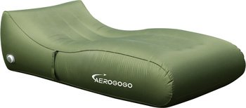 Надувной матрас-шезлонг Aerogogo GIGA PS2 зеленый