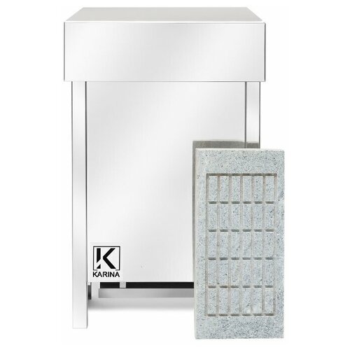 Электрическая банная печь Karina Eco 8 8 кВт 47.5 см 79 см 46 см талькохлорит 12 м³