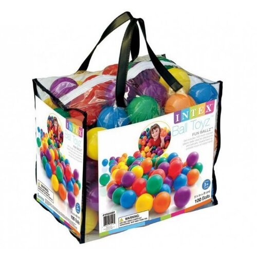Пластиковые мячи 8 см, 100 шт для игровых центров, Шарики для сухих бассейнов