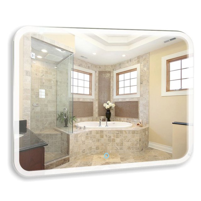 зеркало для ванной Стив 91,5х68,5 см сенсорный выключатель